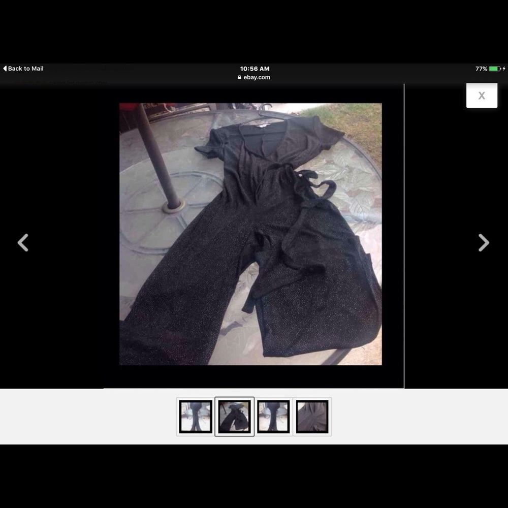 Miss Ashlee sparkle jumpsuit